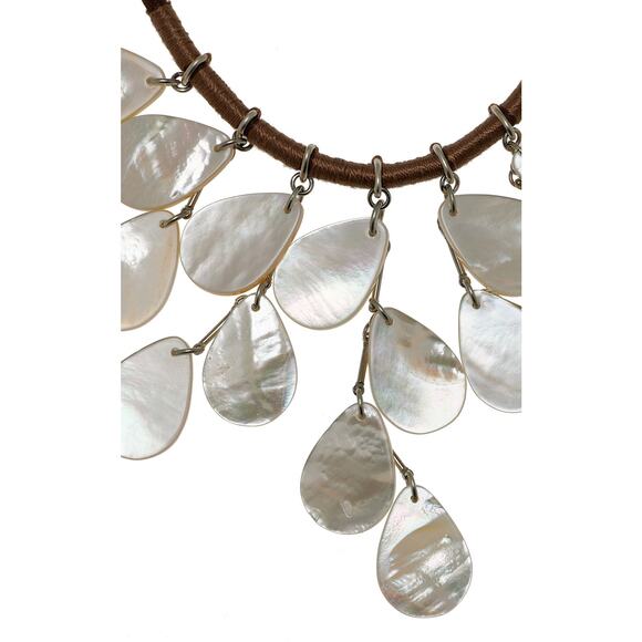 Ben-Amun Exclusive 2000s Mother Of Pearl Necklace - One Size - Picture 2 of 3